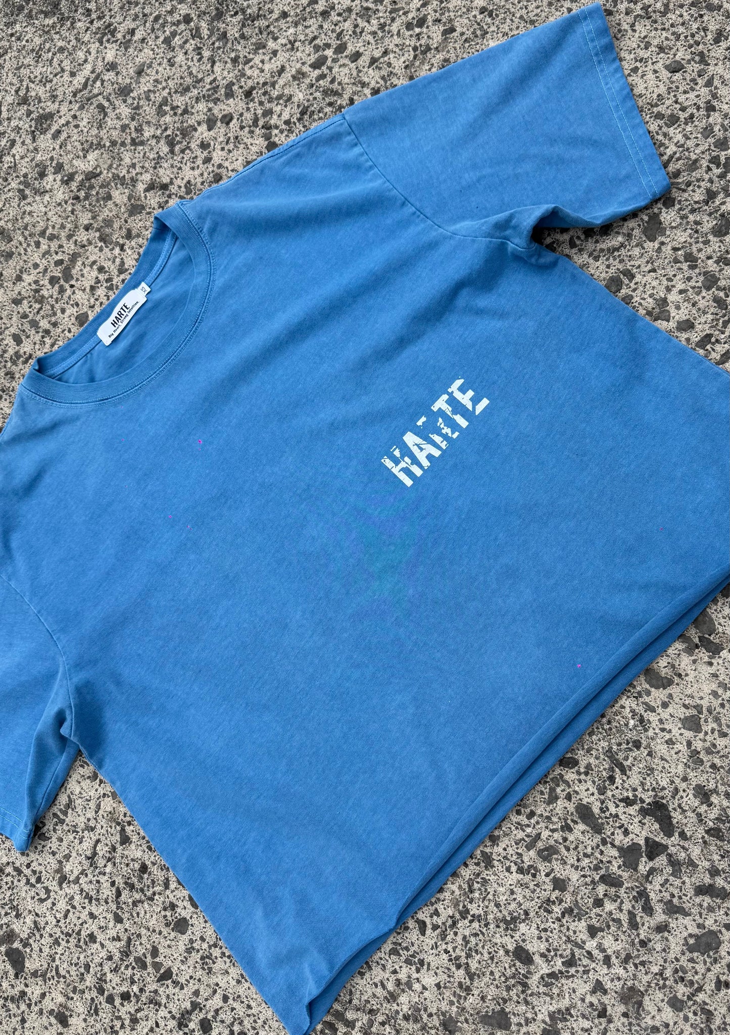 HARTE Splash T-Shirt BLU
