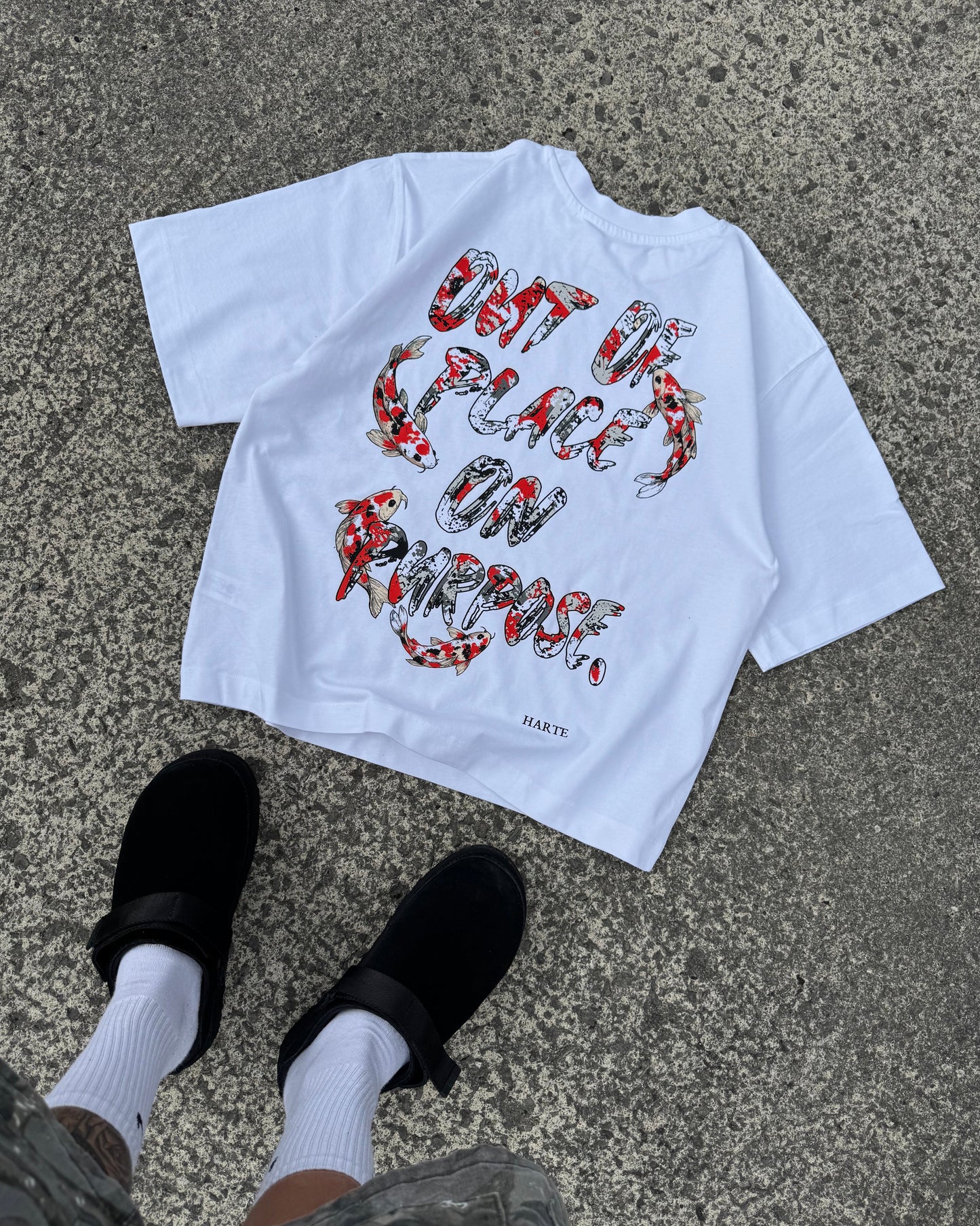 Harte KOI T-Shirt WHT