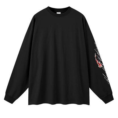 Harte KOI LS T-Shirt BLK