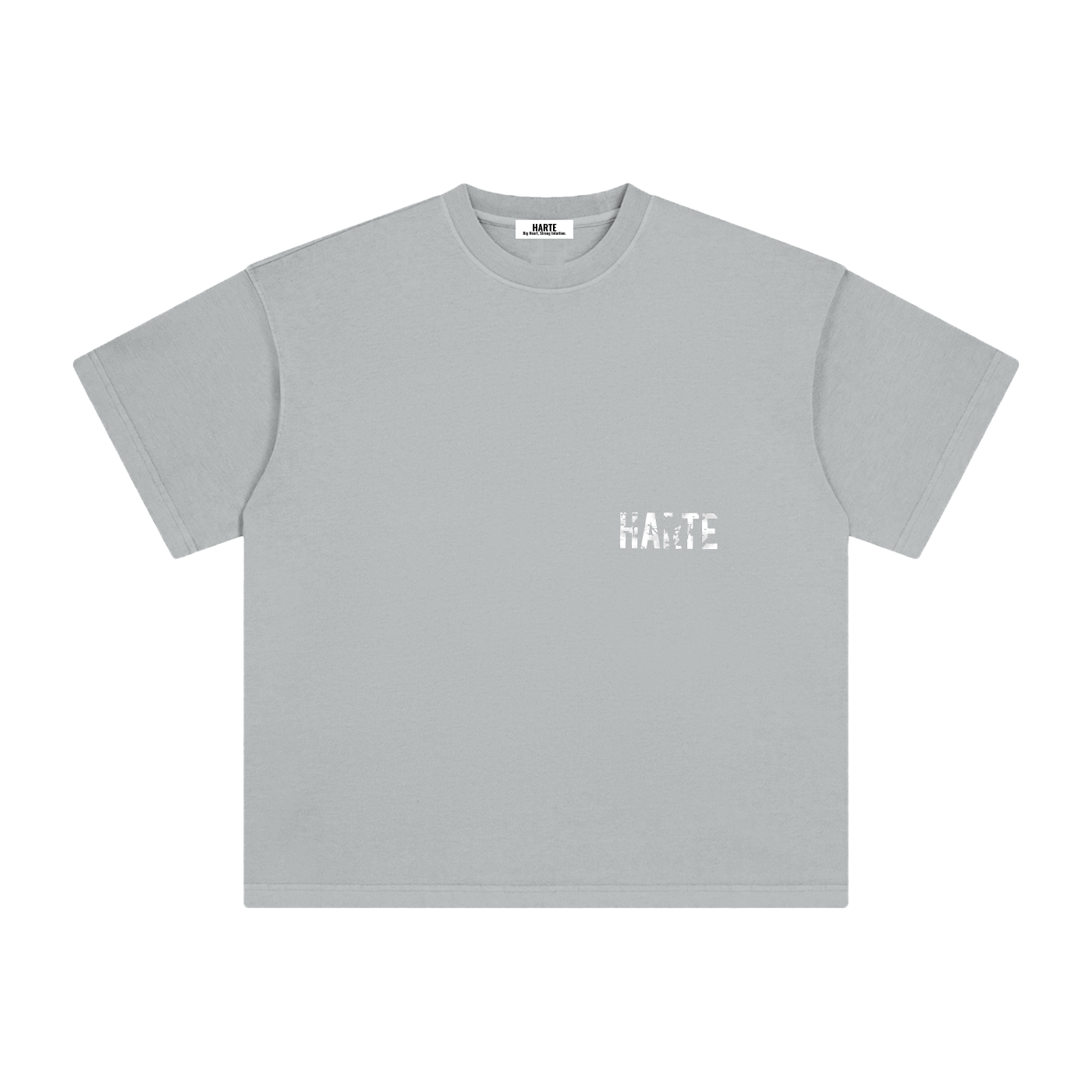 HARTE Splash T-Shirt GRY