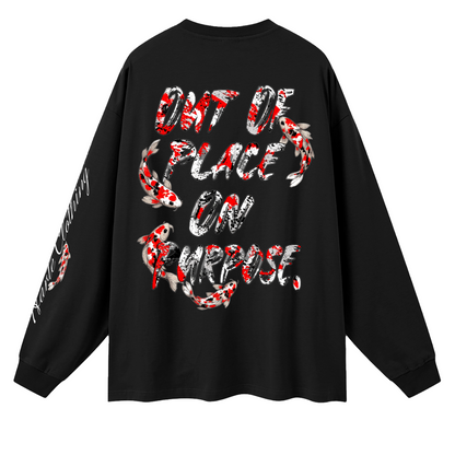 Harte KOI LS T-Shirt BLK