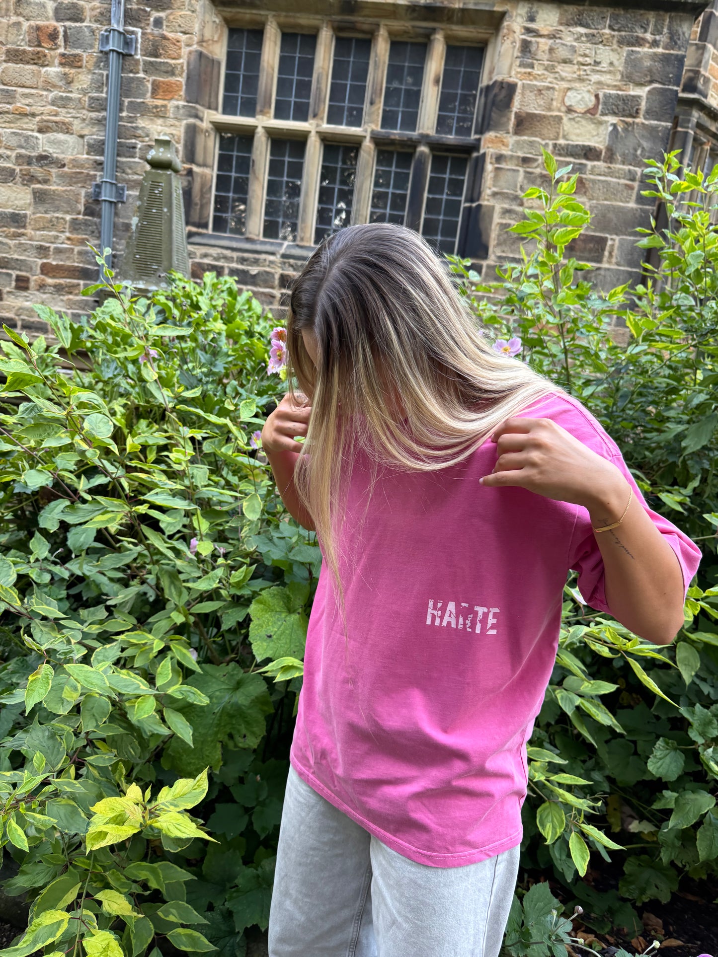 HARTE Splash T-Shirt PNK