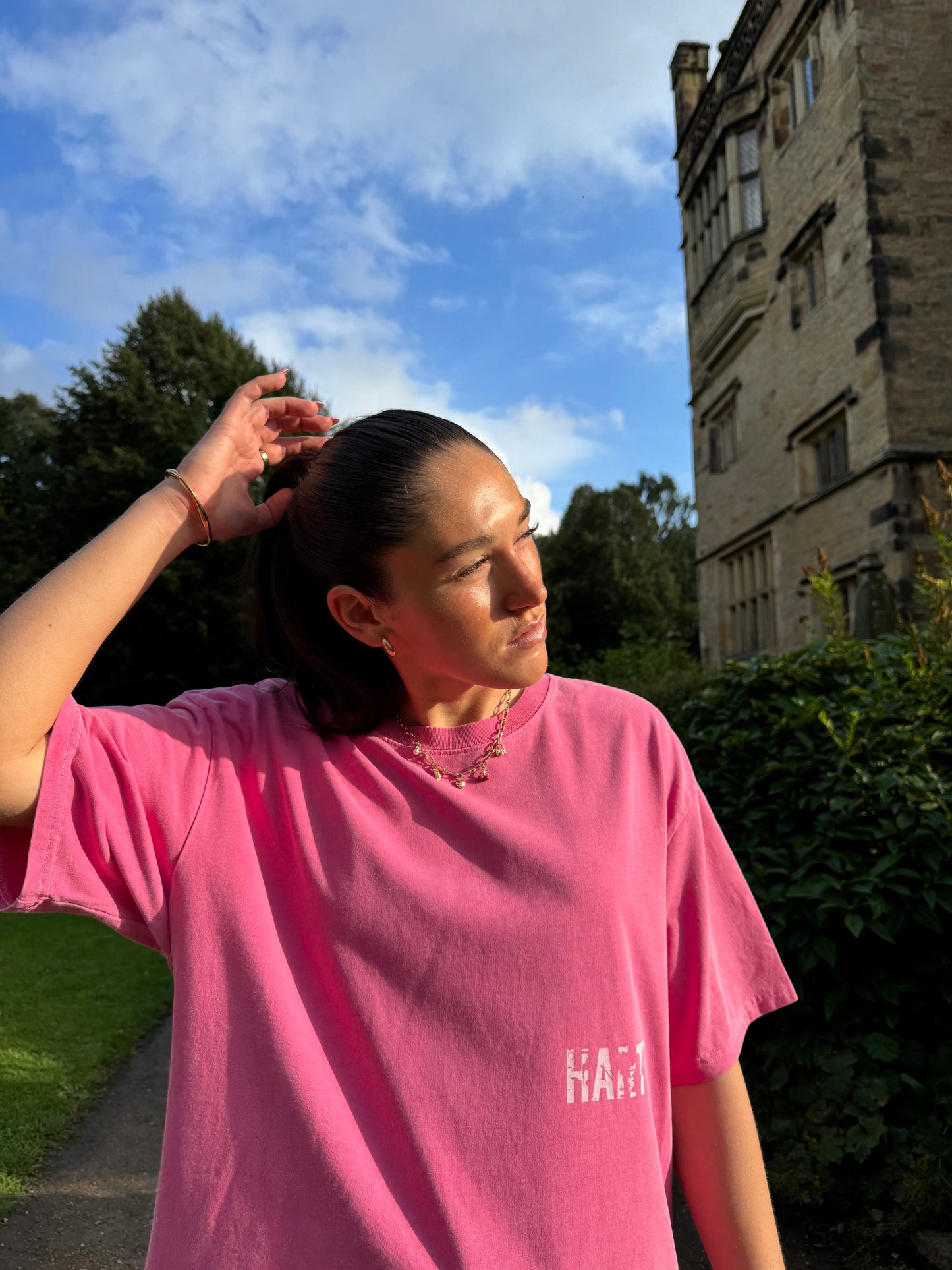 HARTE Splash T-Shirt PNK