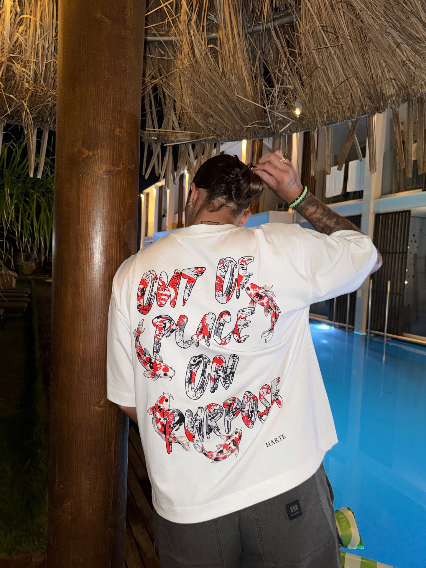 Harte KOI T-Shirt WHT
