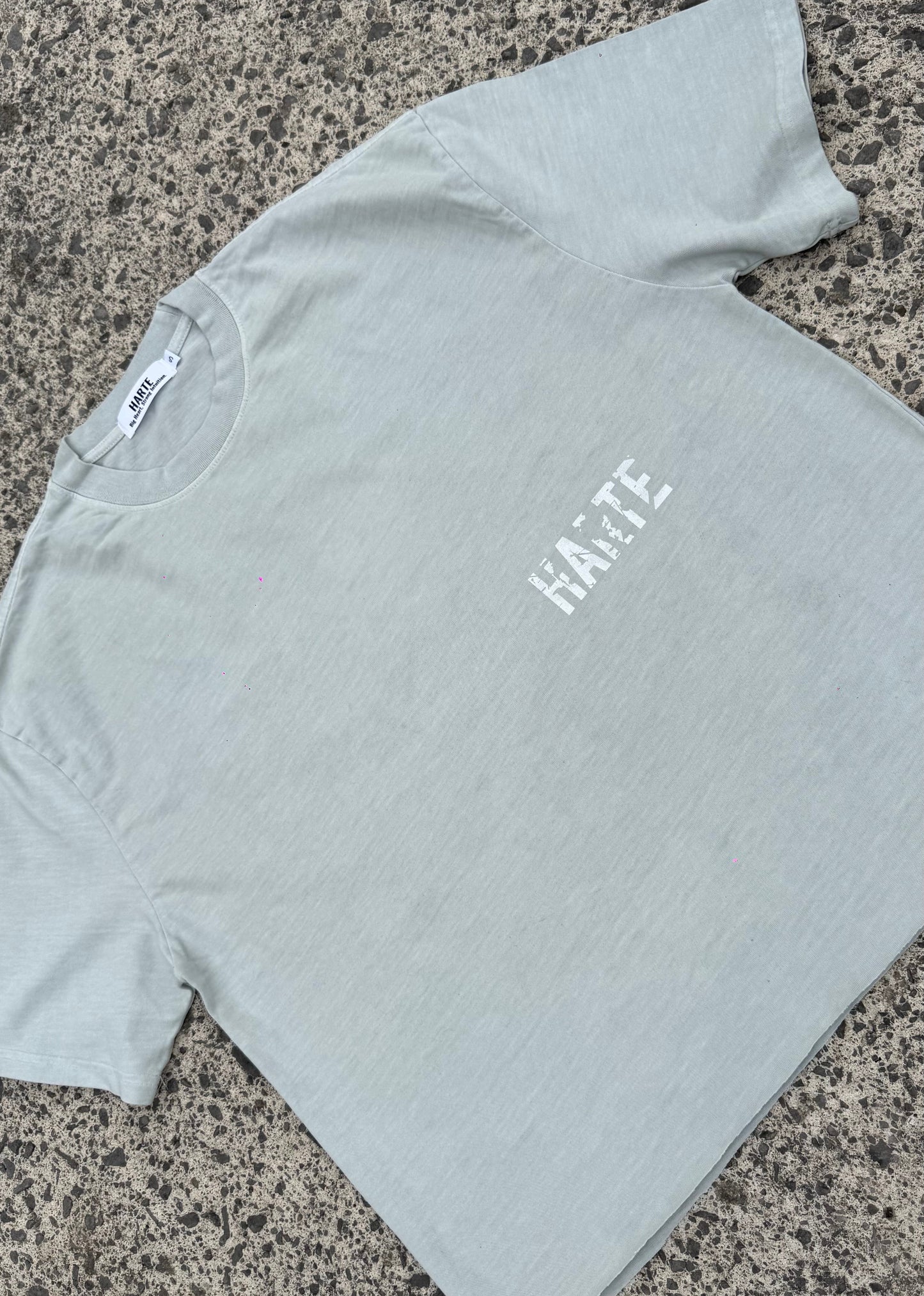 HARTE Splash T-Shirt GRY