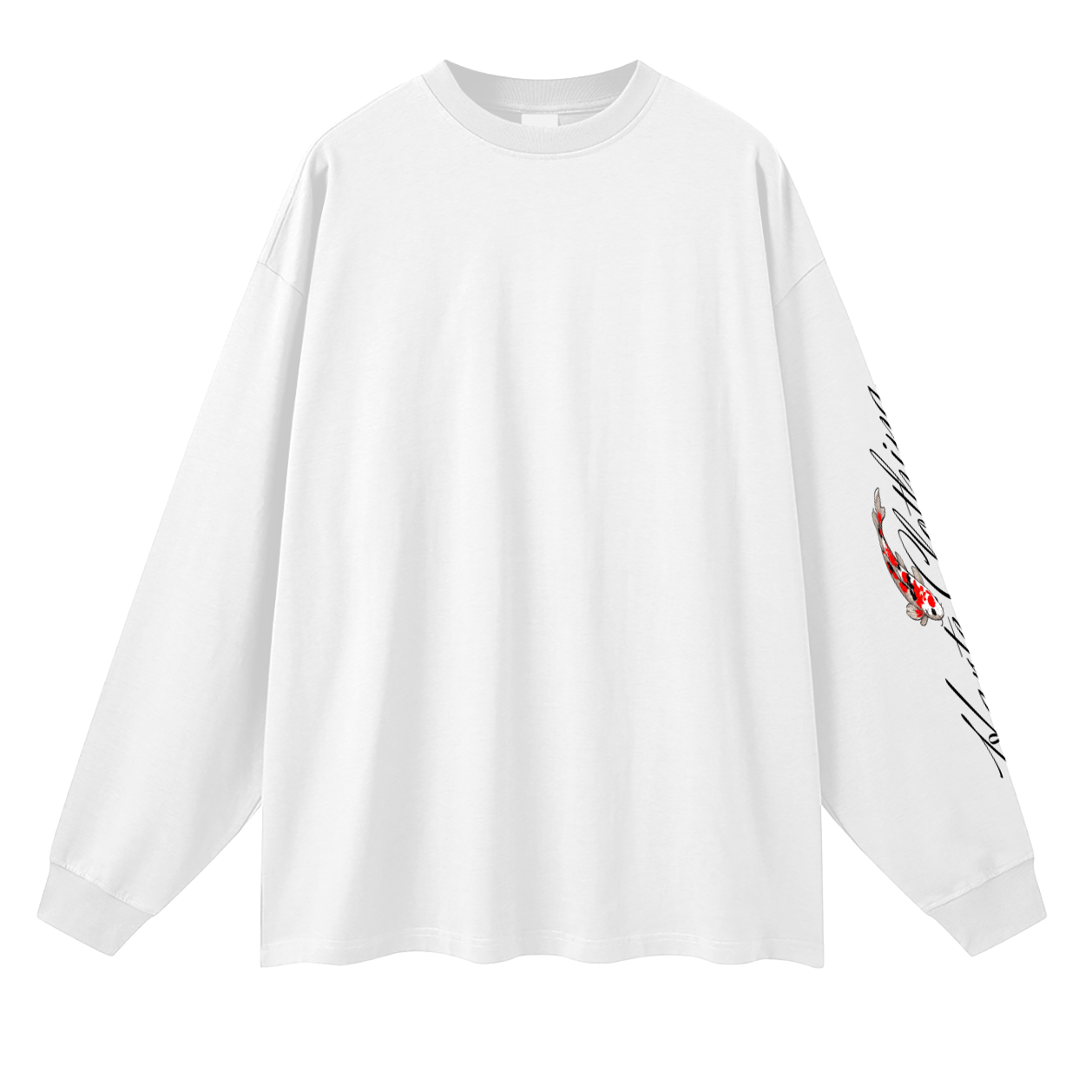 Harte KOI LS T-Shirt WHT