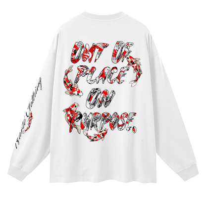 Harte KOI LS T-Shirt WHT