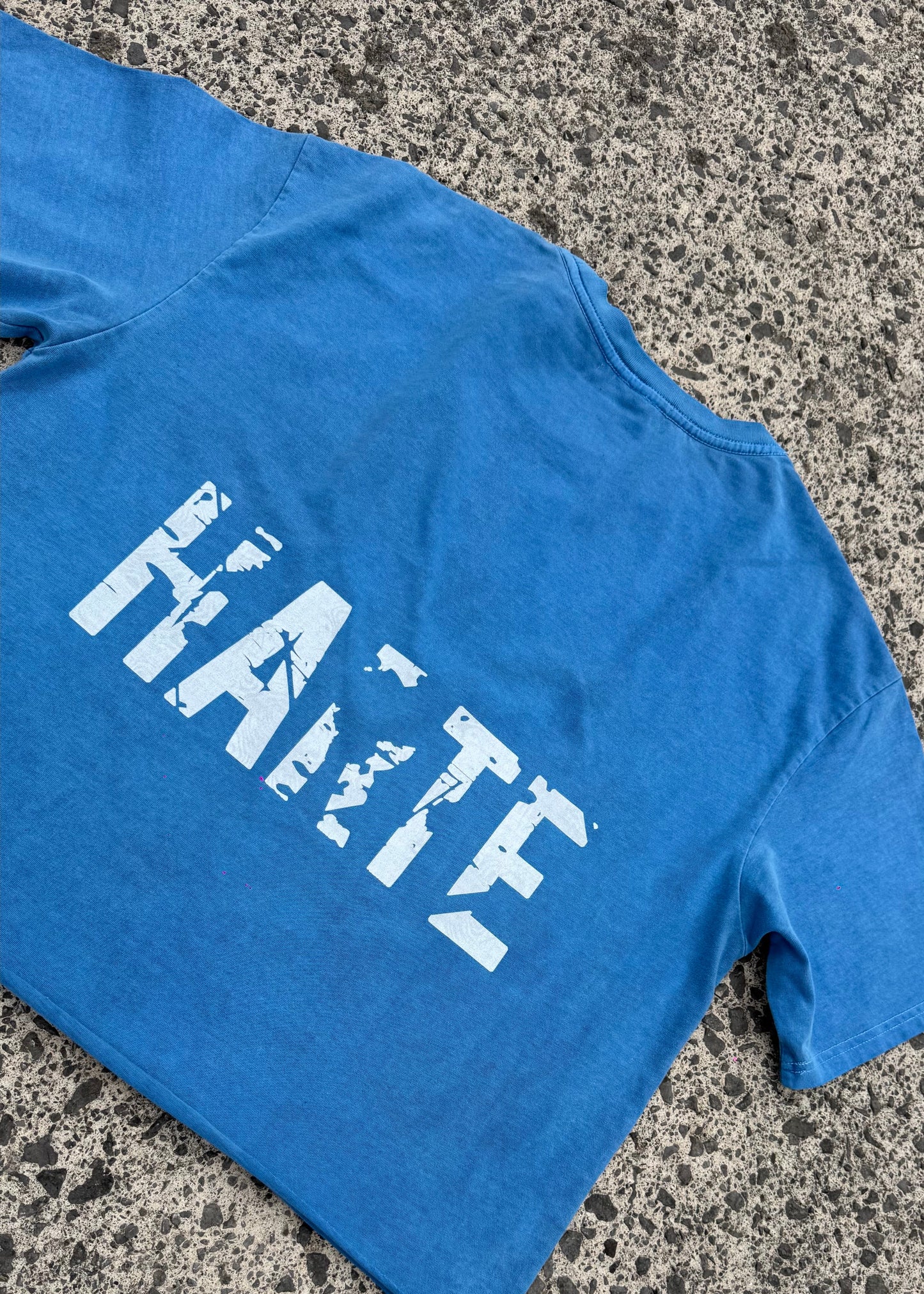HARTE Splash T-Shirt BLU