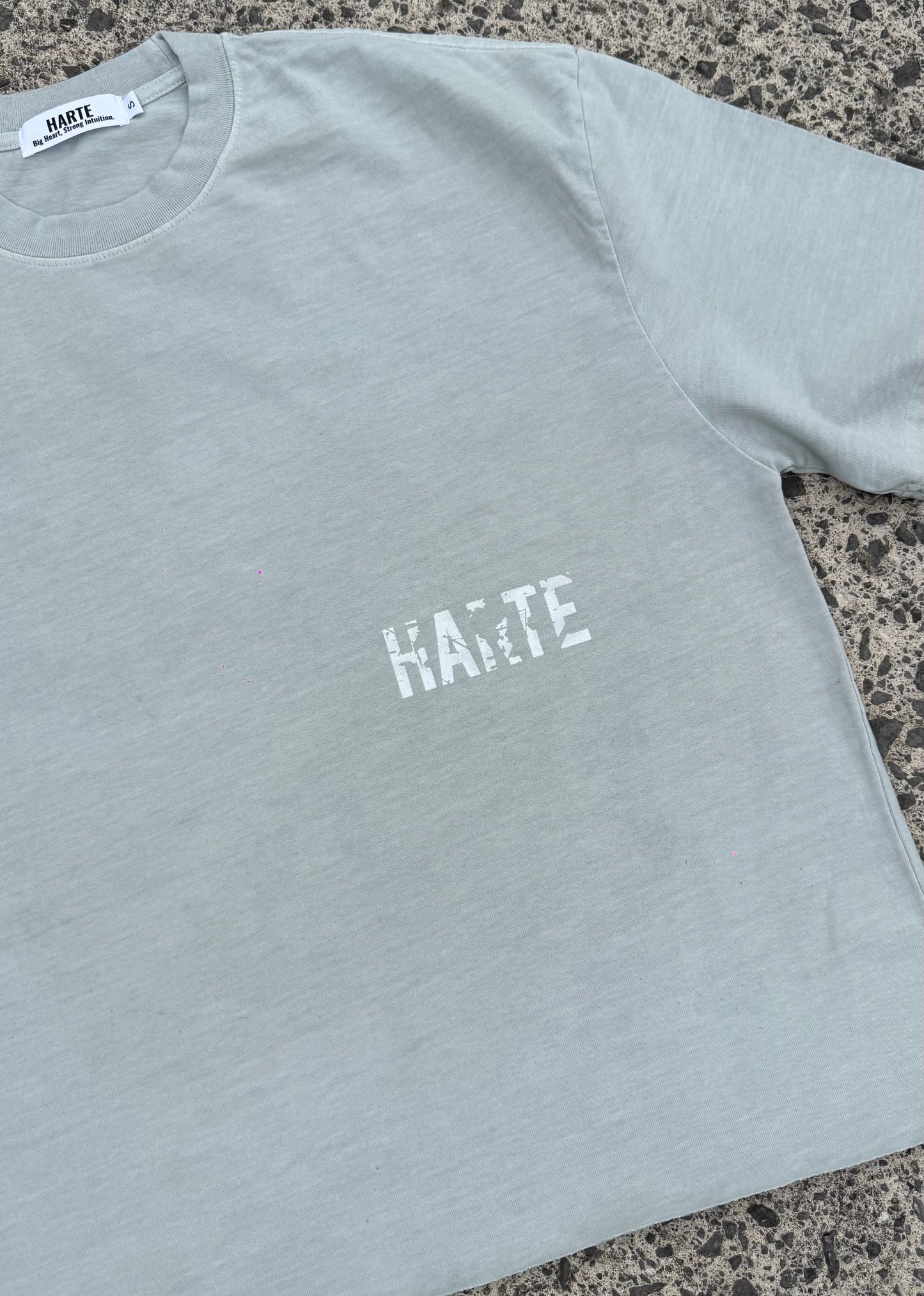 HARTE Splash T-Shirt GRY