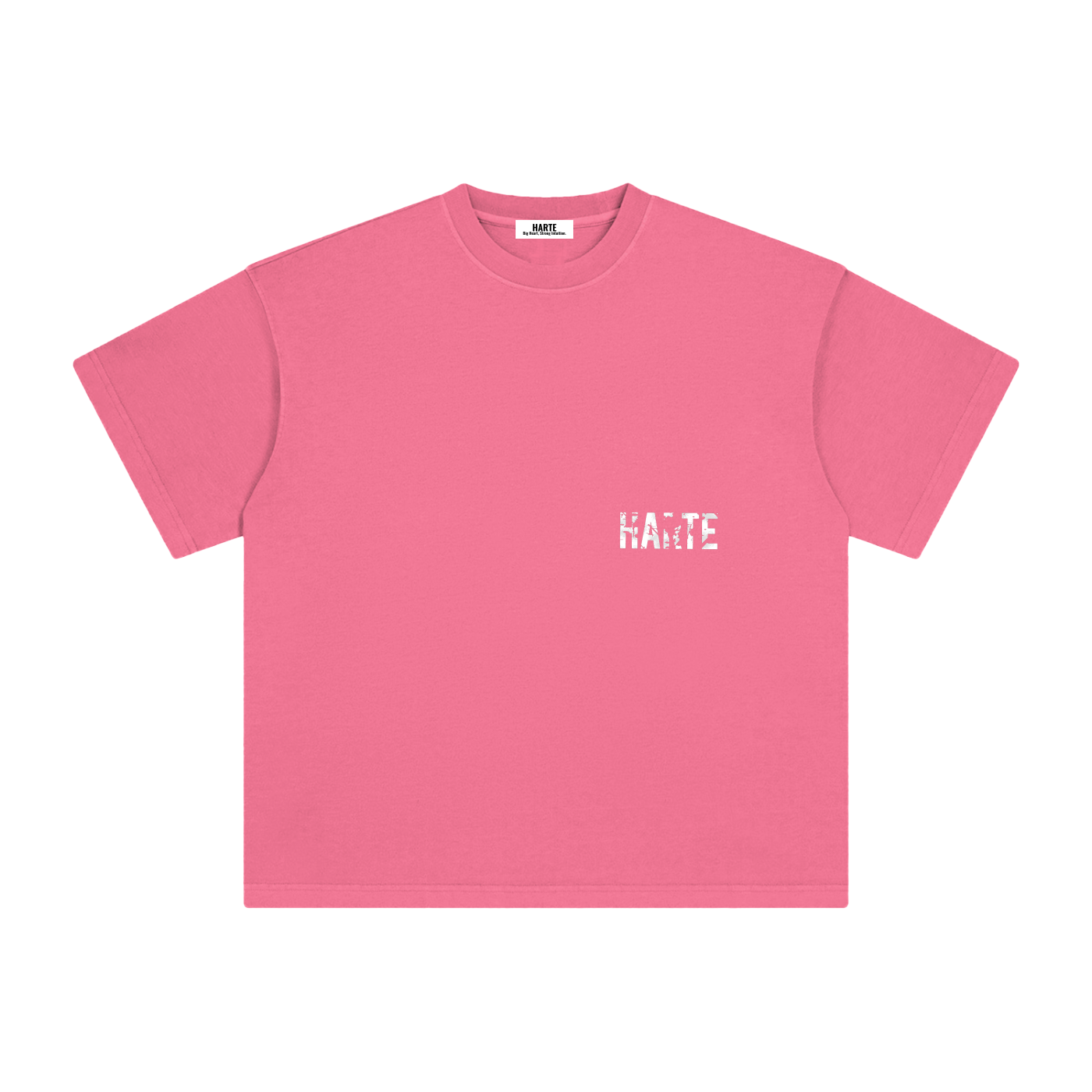 HARTE Splash T-Shirt PNK